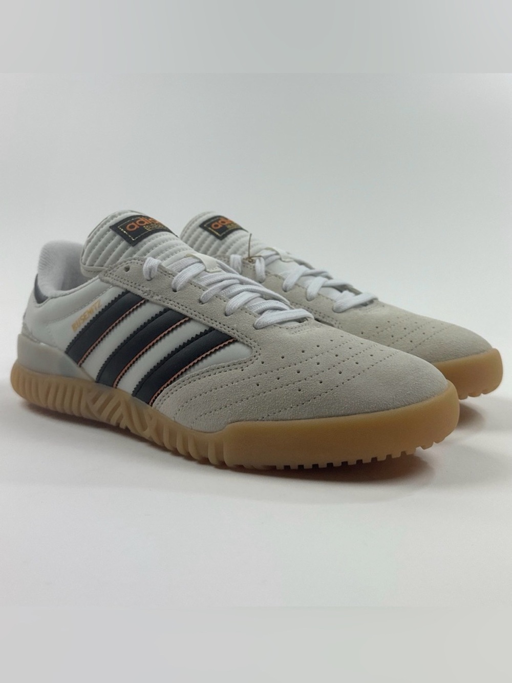 Adidas Busenitz Indoor Super Mens White Beige Bliss Shoes Skateboarding JP8596